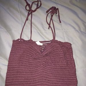 Super cute purple crop top!!!